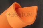 5 мм Оранжевый EVA-лист 220х325 мм  45 шор